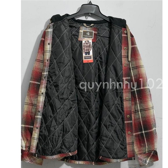 NWT Legendary Outfitters men shirt jacket in red - Picture 4 of 7